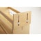 Rev-A-Shelf Maple Wood; Steel; Plastic, Natural Maple, 8.75 in W, 25.5 in H, 21.63 in D 448KB-BCSC-8C - alternate 5